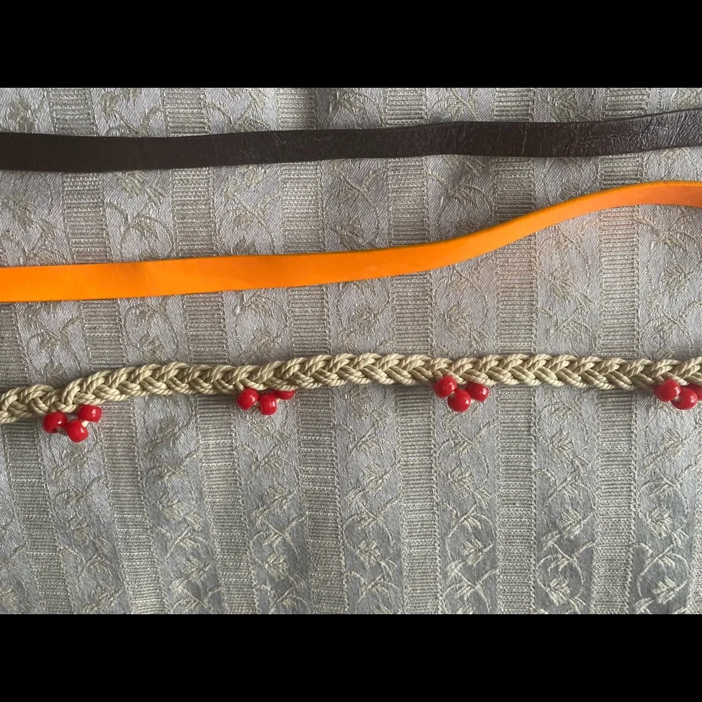 Bundle of girls belts